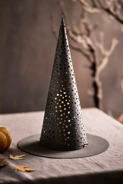 Witch Hat Iron Lantern